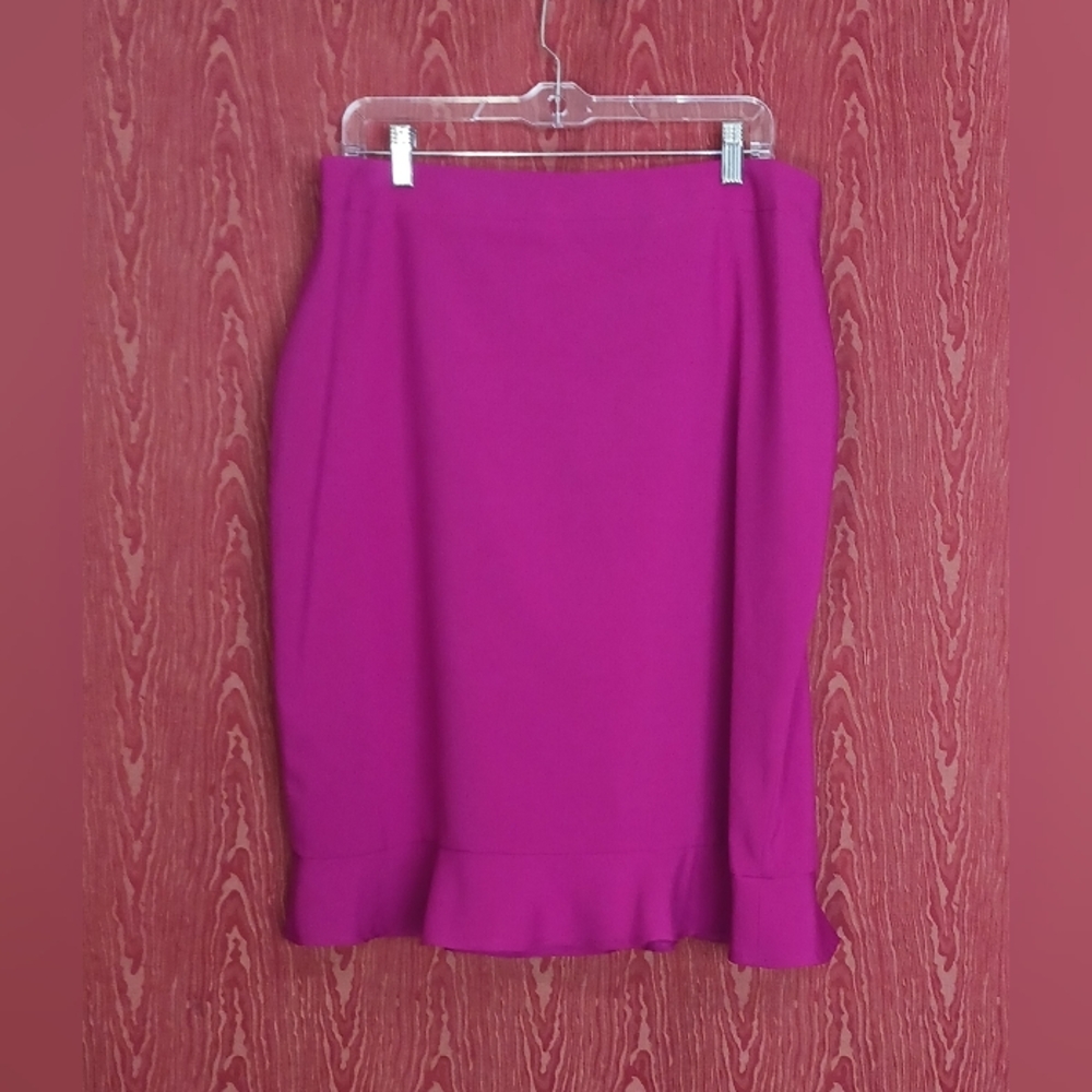 EMILY 2 Piece Long Sleeve Button Skirt Suit Women's Sz 18 - Picture 6 of 16